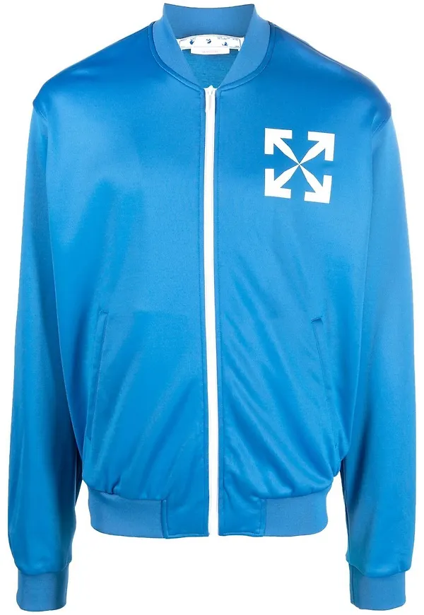 Off-White Arrows träningsjacka - Blå