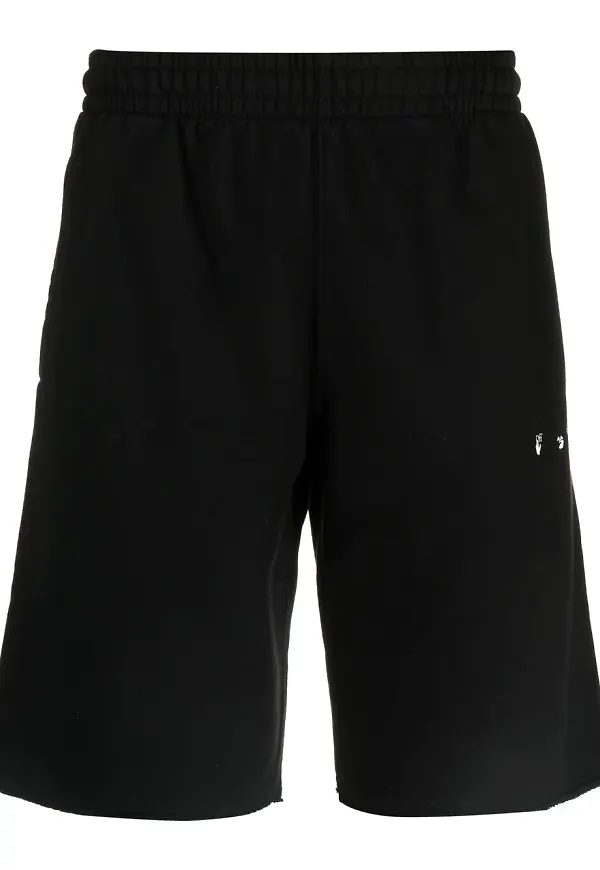 Off-White Arrows träningsshorts - Svart