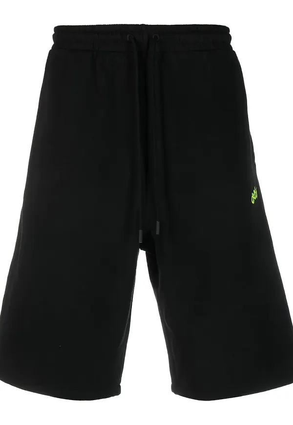 Off-White Arrows träningsshorts - Svart
