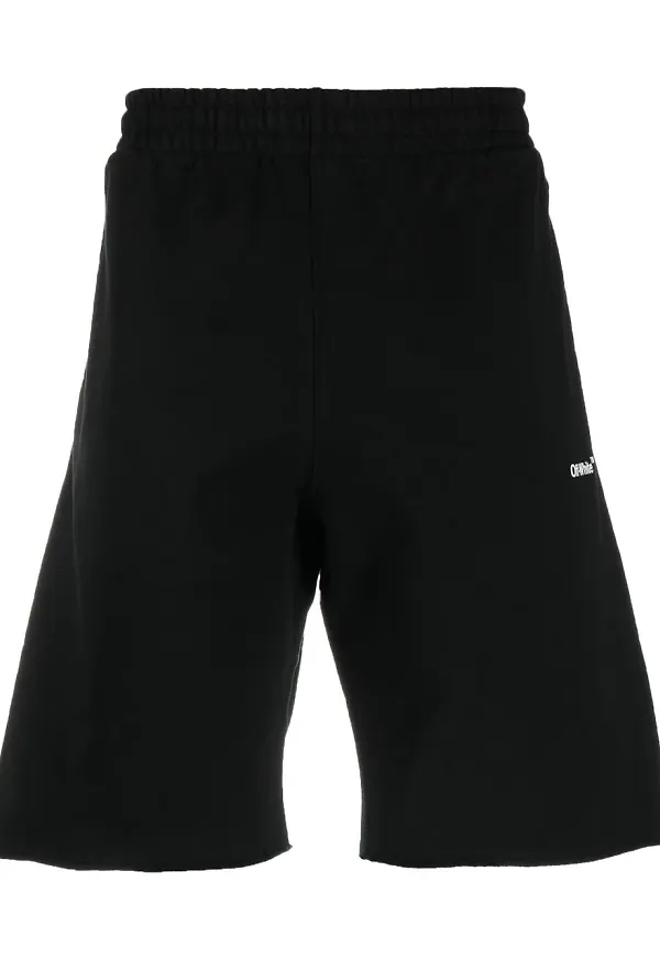 Off-White Arrows träningsshorts - Svart