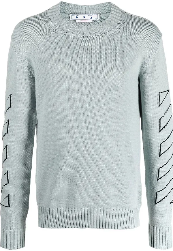 Off-White Arrows tröja - Grön