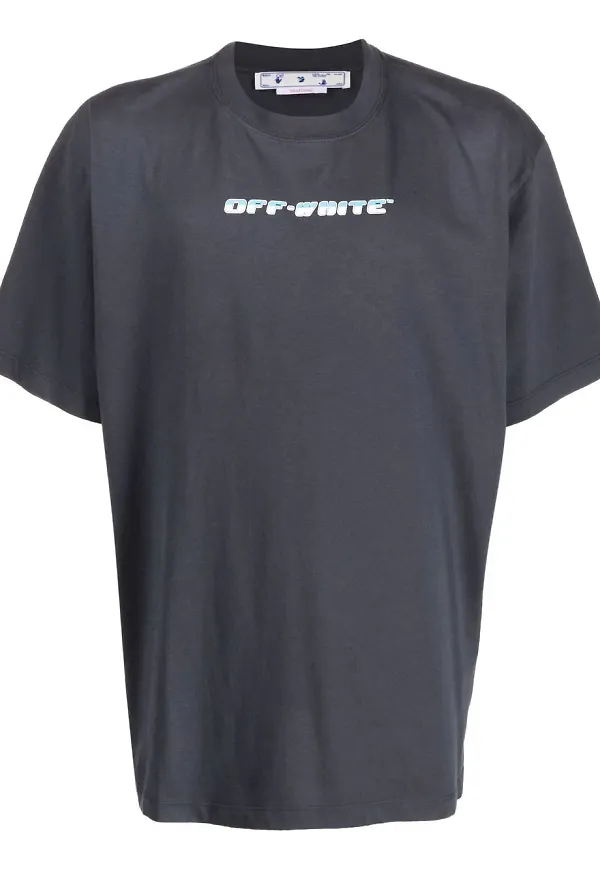 Off-White Between Arrow Over t-shirt - Blå