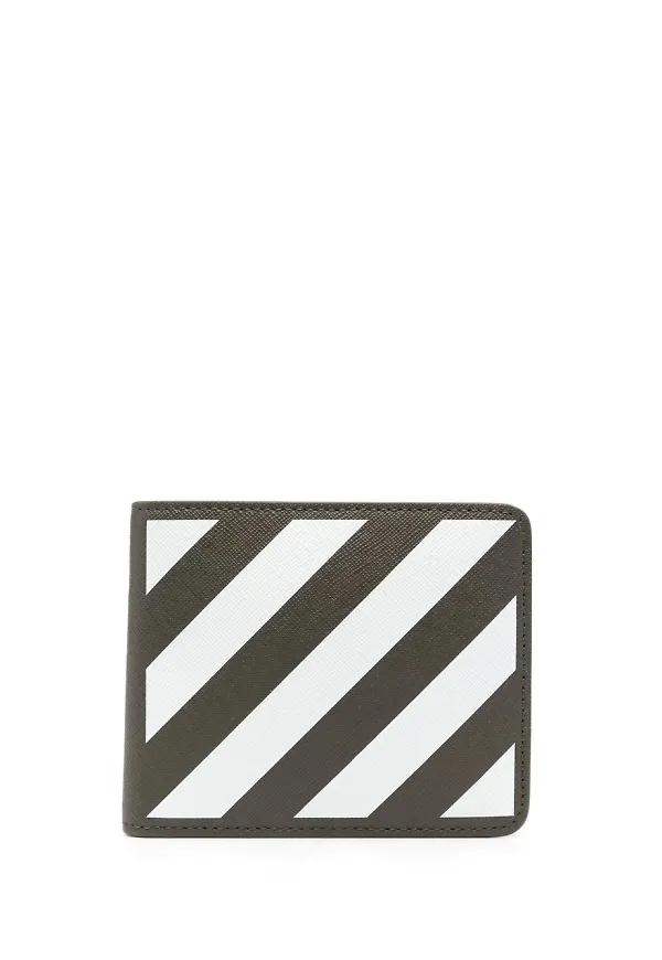 Off-White Binder Diag plånbok - Grön