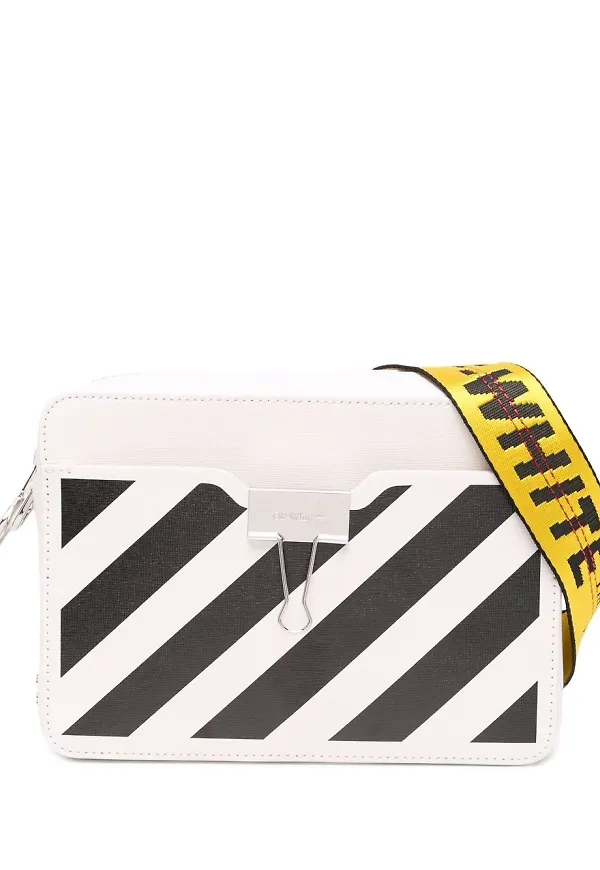 Off-White Binder kameraväska - Vit