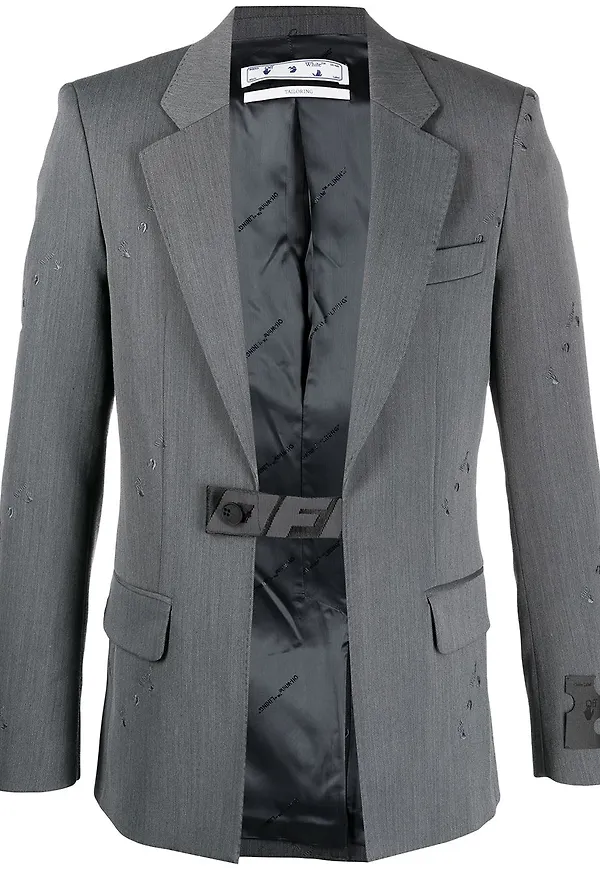 Off-White blazer - Grå