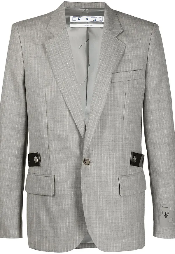 Off-White blazer - Grå
