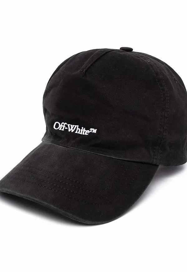 Off-White Bookish OW basebollkeps - Svart