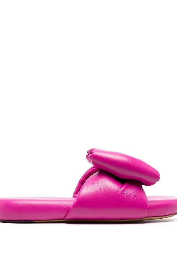 Off-White bow-detail sandals - Rosa