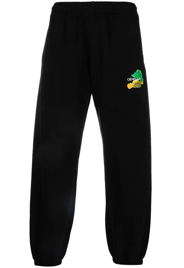 Off-White Brush Arrow sweatpants - Svart