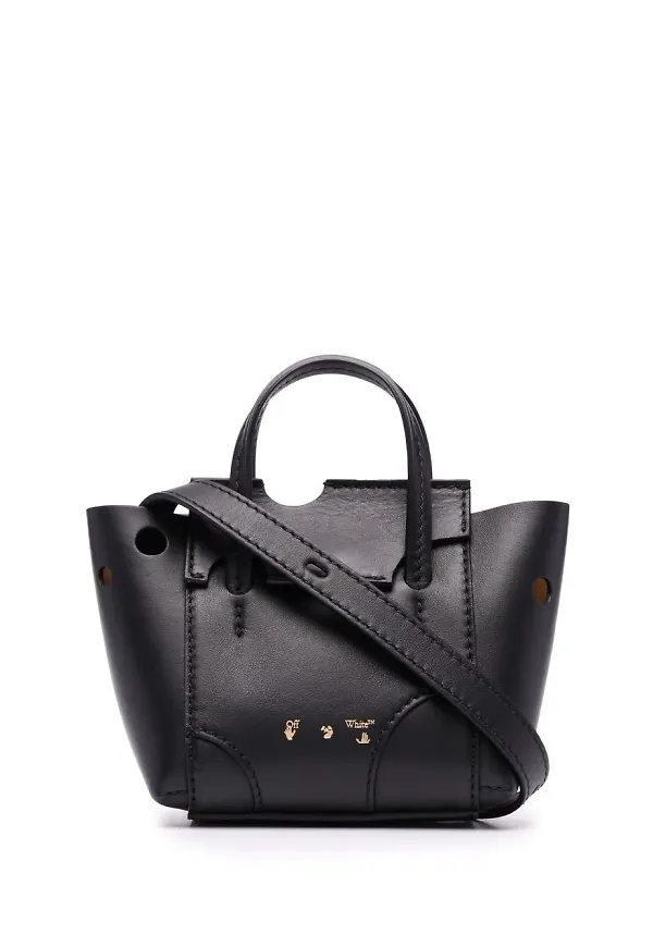 Off-White Burrow-16 totebag - Svart