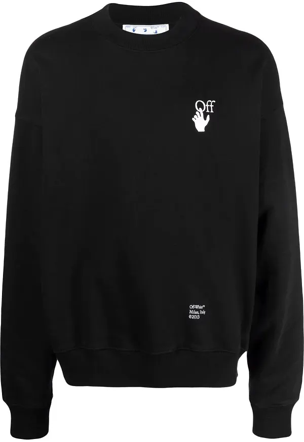 Off-White Carav Arrows sweatshirt - Svart