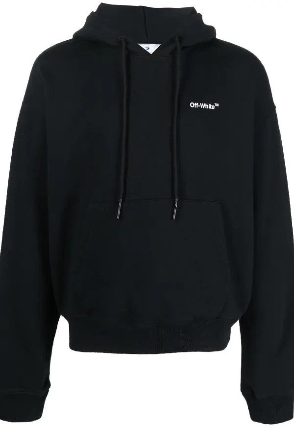 Off-White Caravaggio Arrow hoodie - Svart