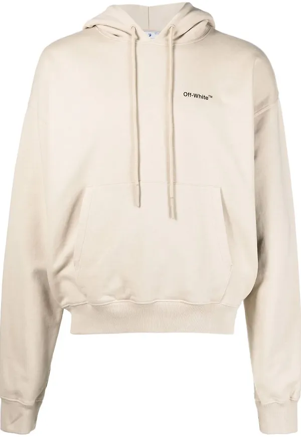 Off-White Caravaggio Arrows hoodie - Neutral