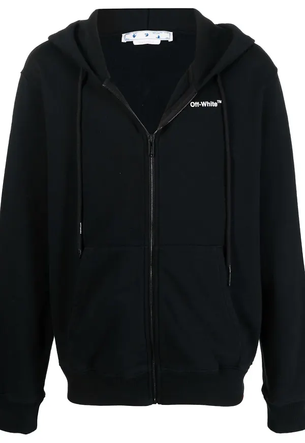Off-White Caravaggio Arrows hoodie - Svart