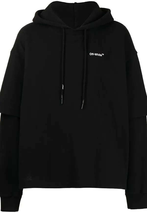 Off-White Caravaggio Arrows hoodie - Svart