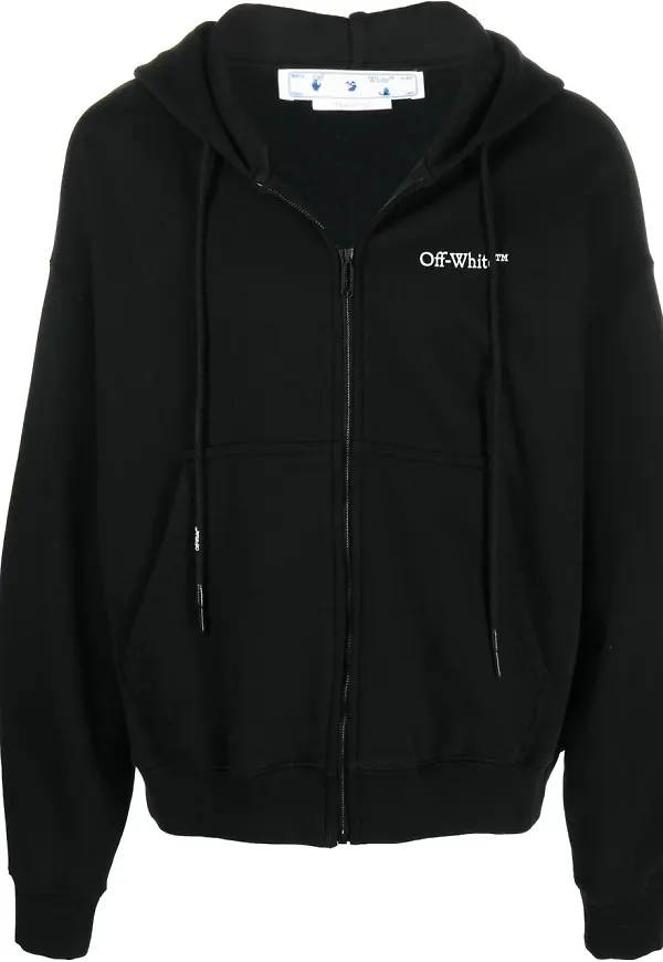 Off-White Caravaggio hoodie - Svart