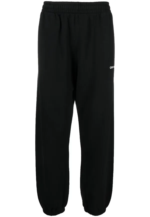 Off-White Caravaggio mjukisbyxor - Svart