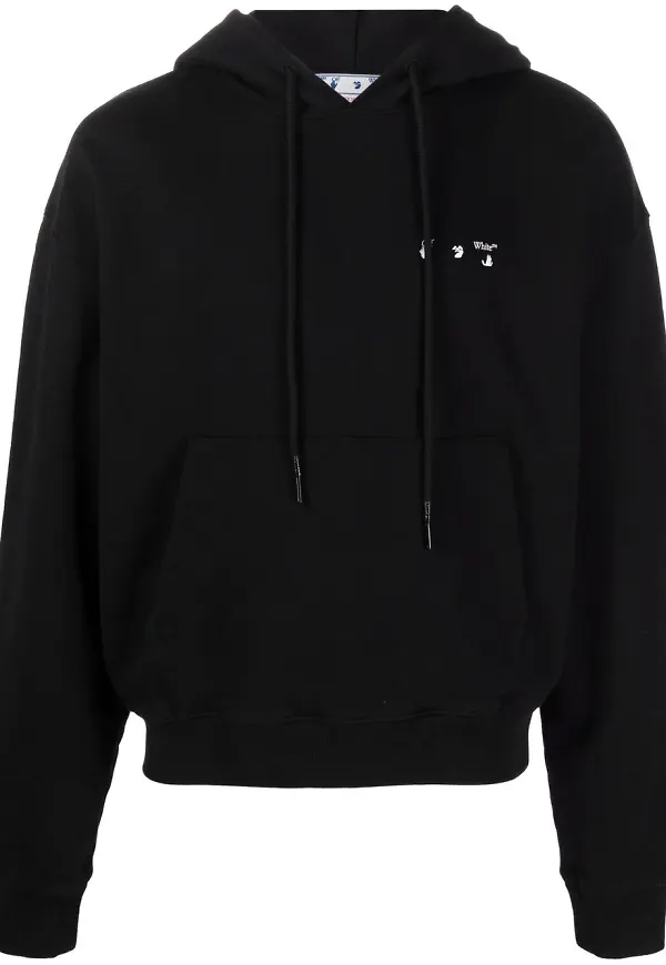 Off-White Caravaggio Paint Over hoodie - Svart