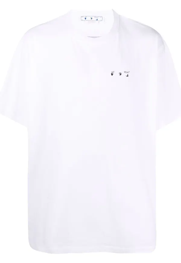 Off-White Caravaggio Paint Over t-shirt - Vit