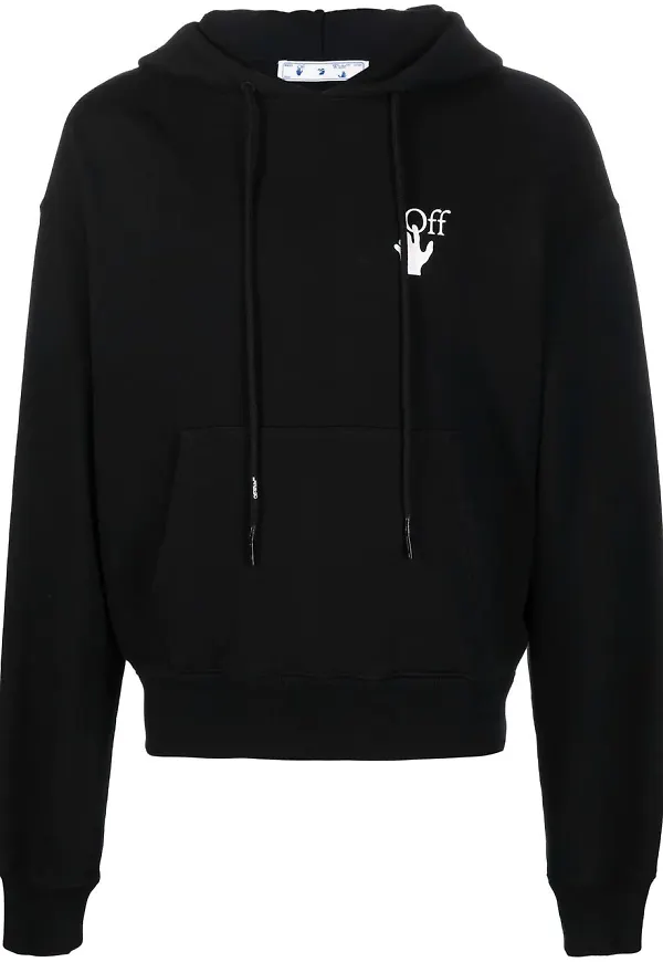 Off-White Caravaggio Painting hoodie - Svart