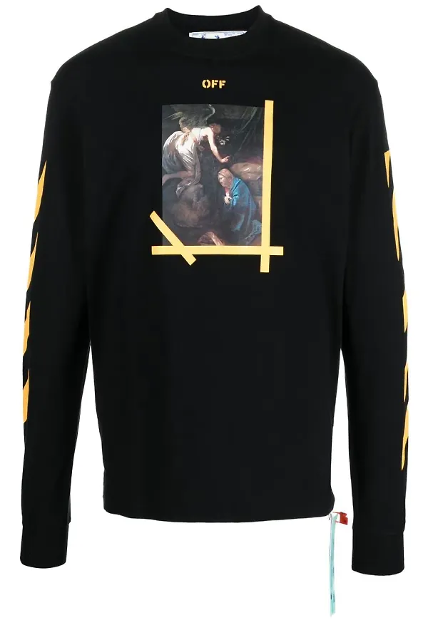 Off-White Caravaggio Painting t-shirt - Svart