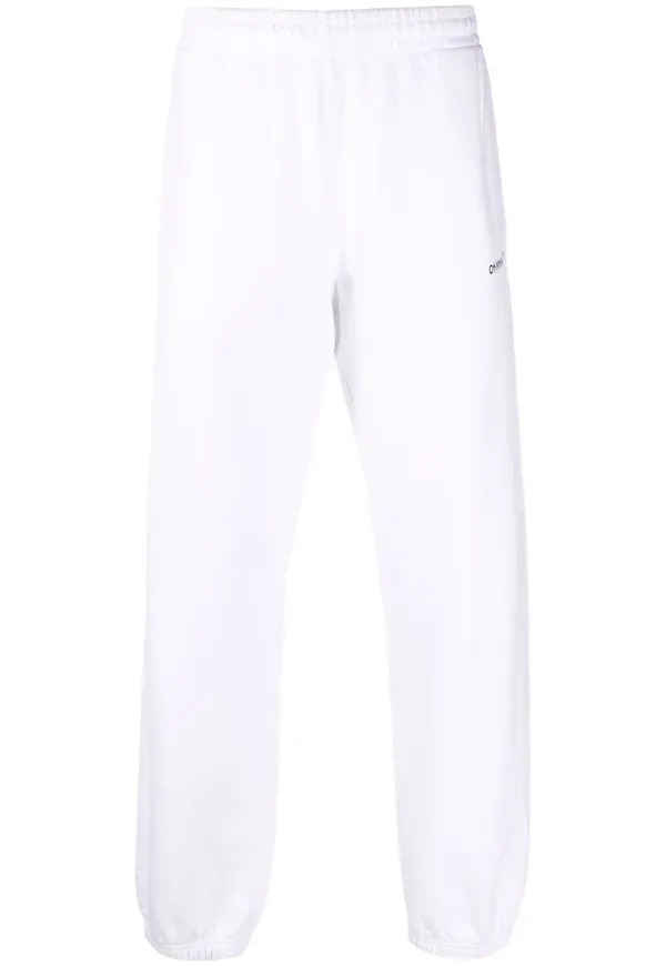 Off-White Caravaggio sweatpants med tryck - Vit