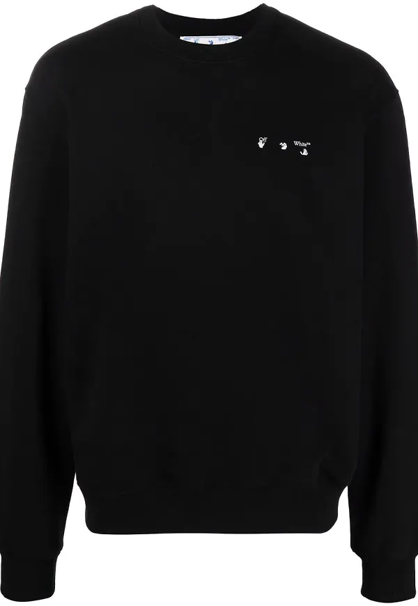 Off-White Caravaggio sweatshirt - Svart