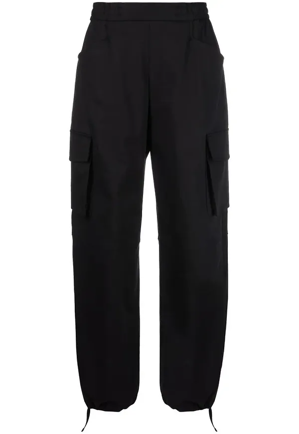 Off-White cargobyxor - Svart