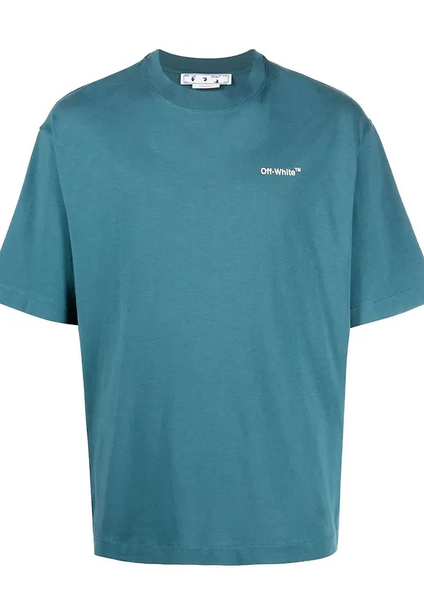 Off-White Chain Arrows t-shirt - Grön