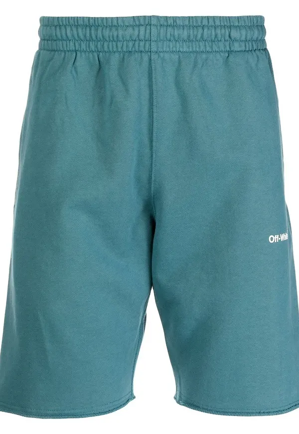Off-White Chain Arrows träningsshorts - Blå