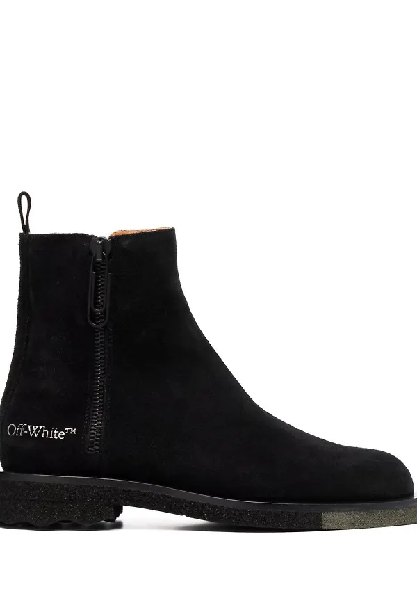 Off-White Chelsea-boots - Svart