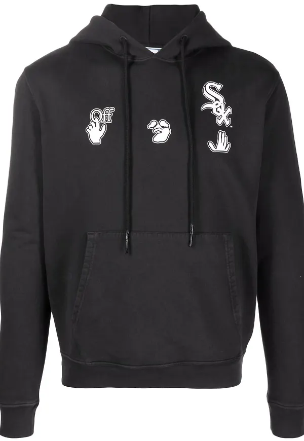 Off-White Chicago White Sox hoodie - Svart