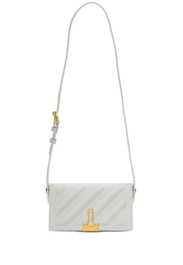 Off-White Cross 21 axelväska - Vit