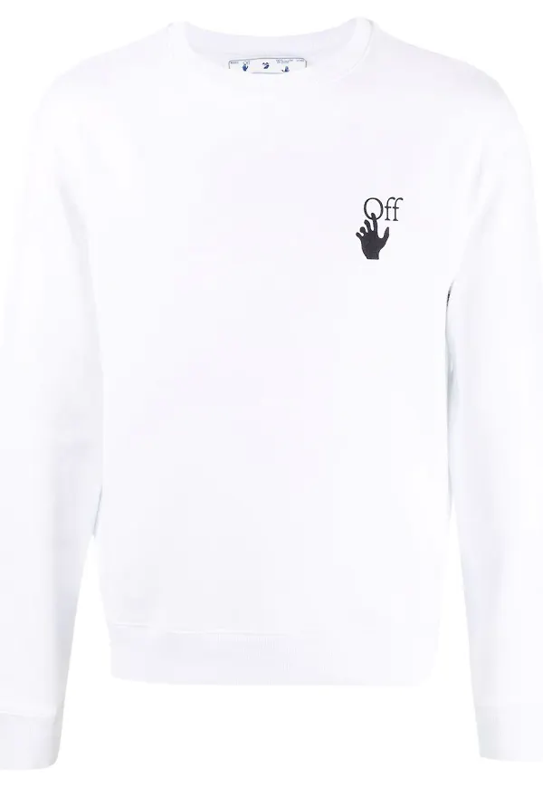 Off-White Degrade Arrows sweatshirt - Vit