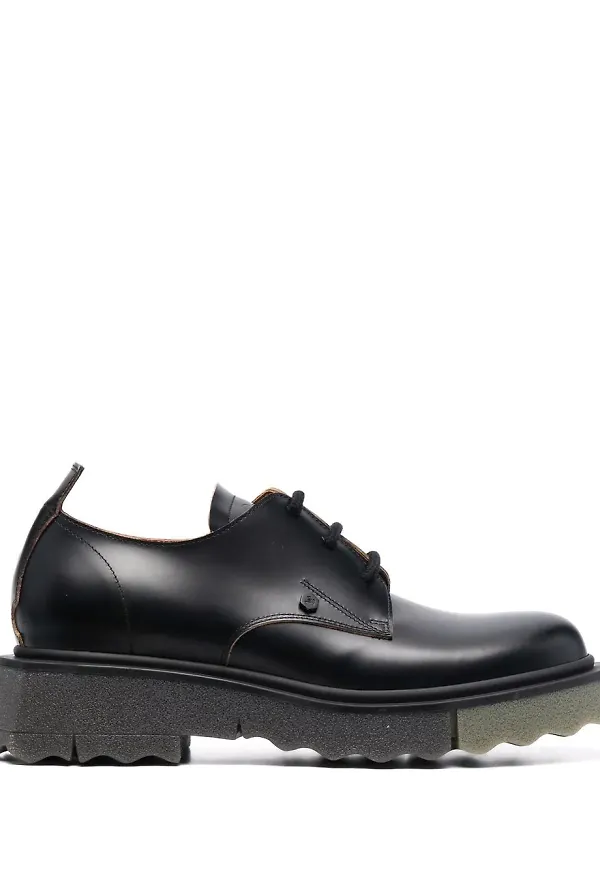 Off-White derbyskor - Svart