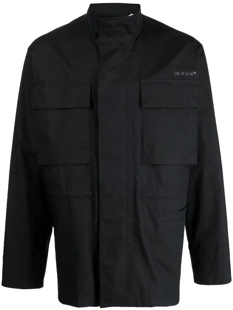 Off-White Diag jacka - Svart