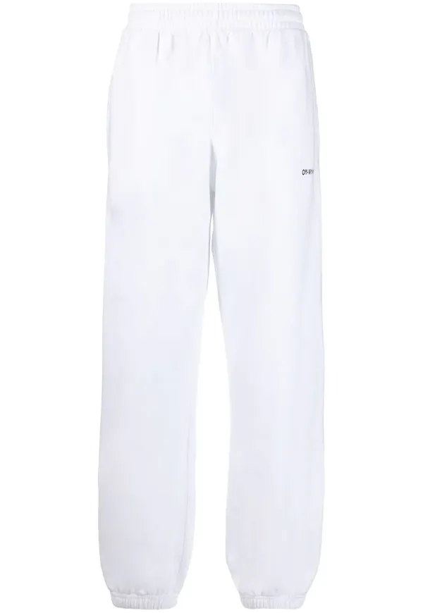 Off-White Diag mjukisbyxor - Vit