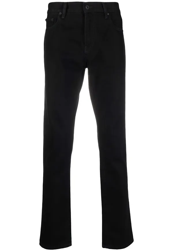 Off-White Diag skinny-jeans - Svart