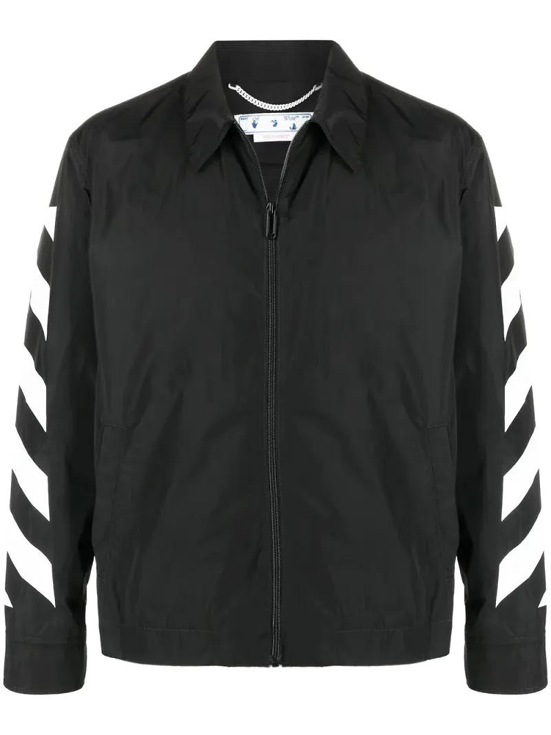 Off-White Diag skjortjacka - Svart