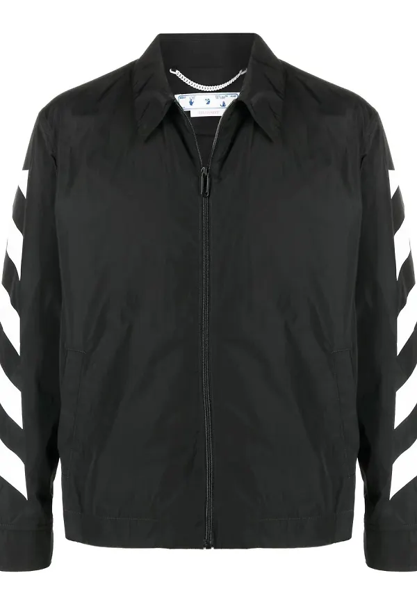 Off-White Diag skjortjacka - Svart