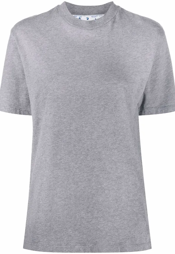 Off-White Diag t-shirt med tryck - Grå