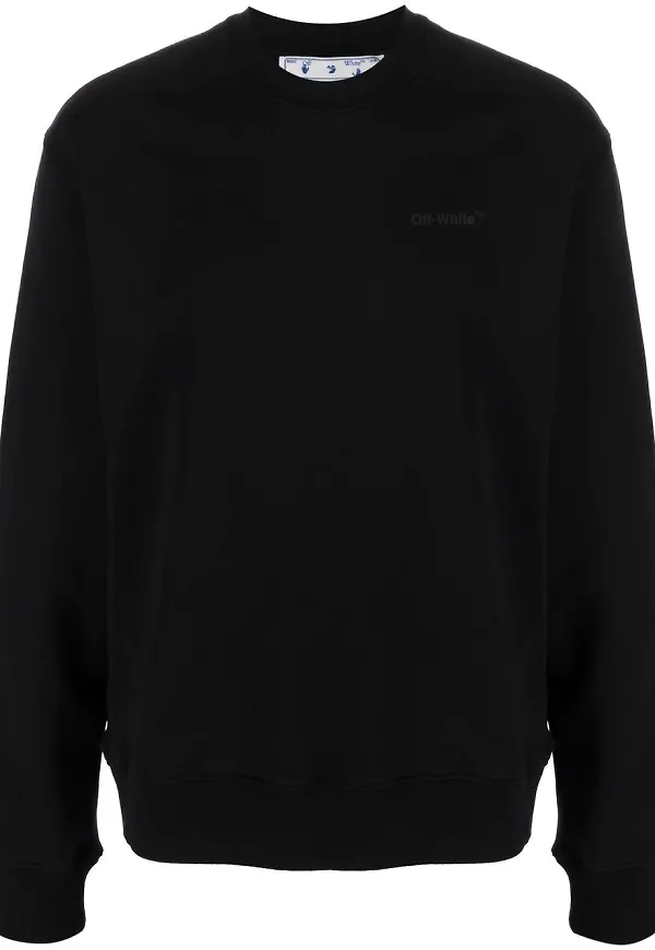 Off-White Diag Tab sweatshirt - Svart