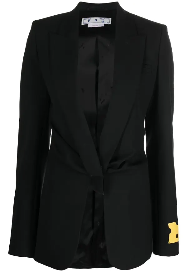 Off-White Dry Wo Twisted jacka - Svart