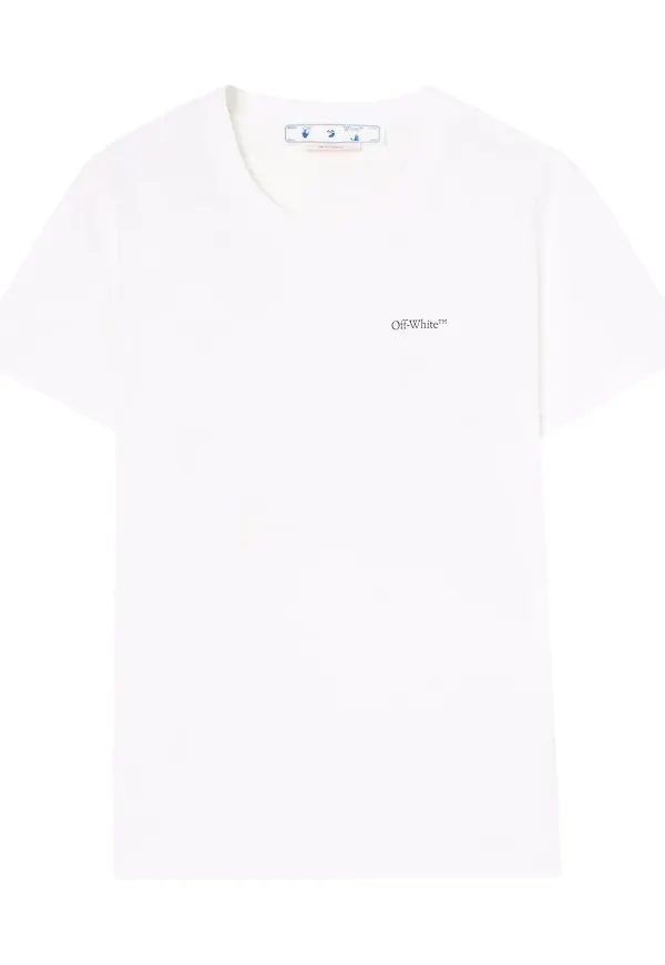 Off-White Floral-Arrows t-shirt - Vit