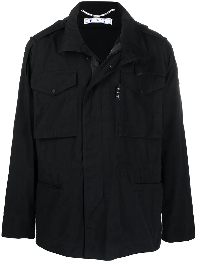 Off-White fältjacka - Svart