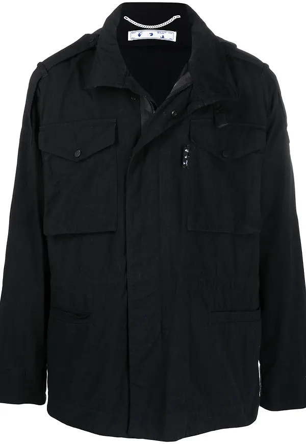 Off-White fältjacka - Svart