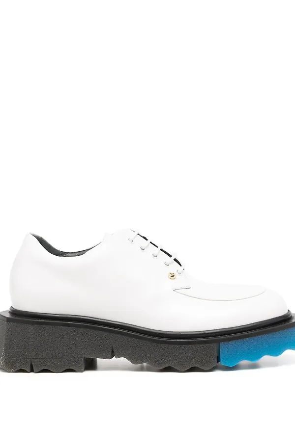 Off-White grova snörskor - Vit