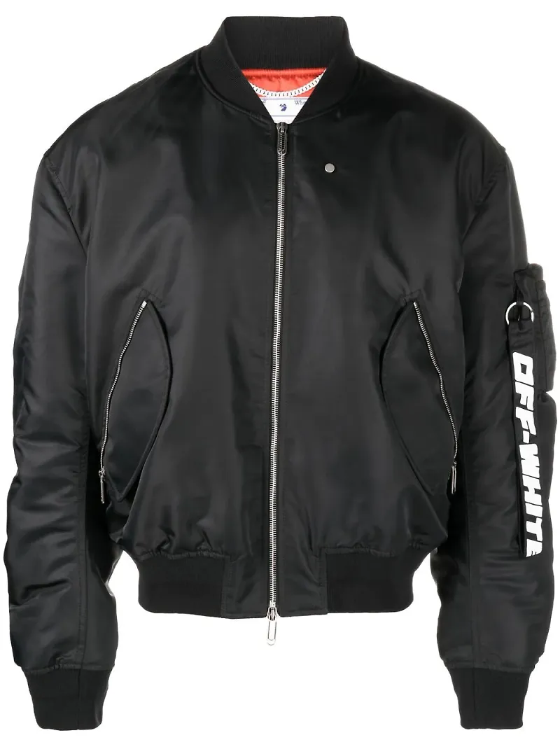 Off-White Industrial bomberjacka - Svart