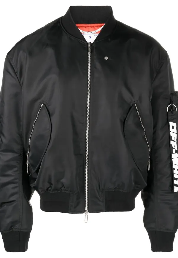 Off-White Industrial bomberjacka - Svart