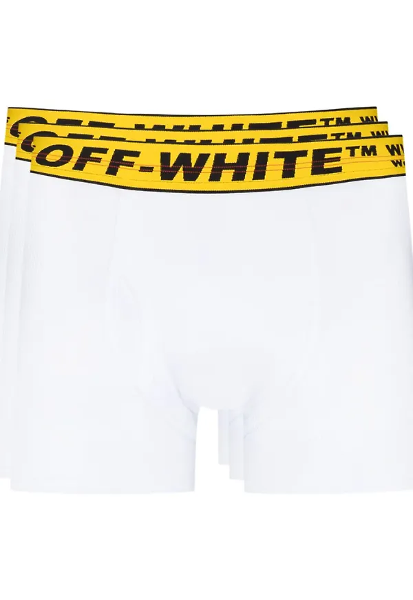 Off-White Industrial boxershorts (3-pack) - Vit
